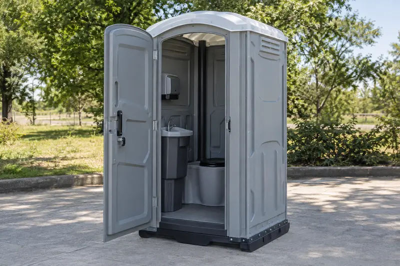 Upgraded restroom cabin