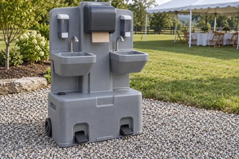 Multi-basin portable wash station
